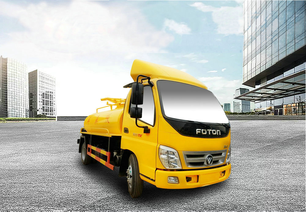 福田奧鈴(5方)CLW5081GXEB5吸糞車(chē)1_02