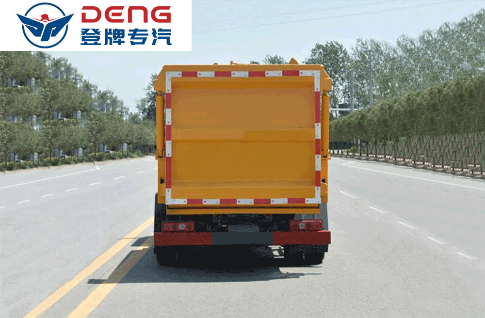 國六凱馬側掛壓縮垃圾車_10