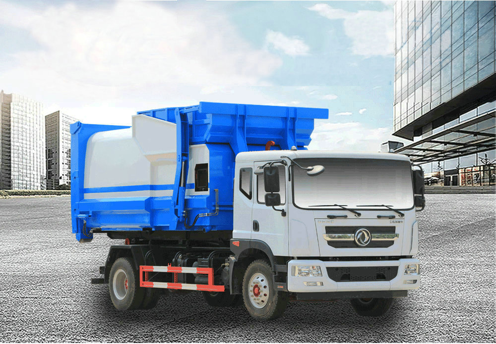 東風(fēng)多利卡D9勾臂垃圾車_02