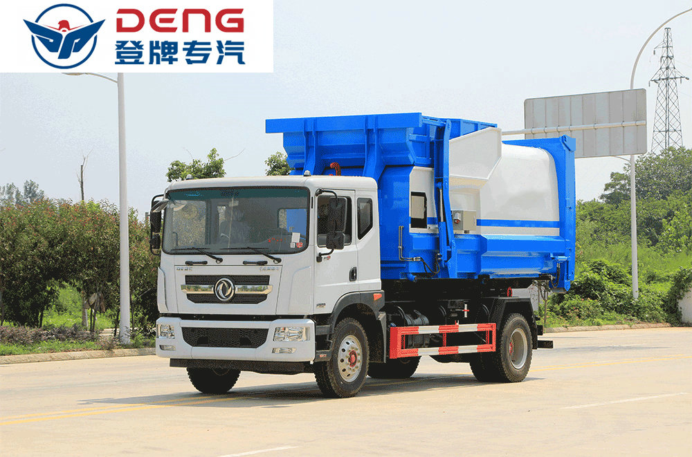 東風(fēng)多利卡D9勾臂垃圾車_09