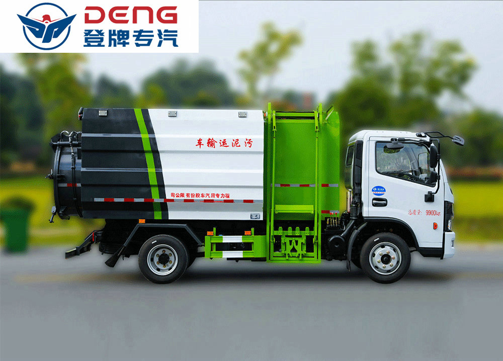 東風(fēng)福瑞卡污泥運(yùn)輸車_07